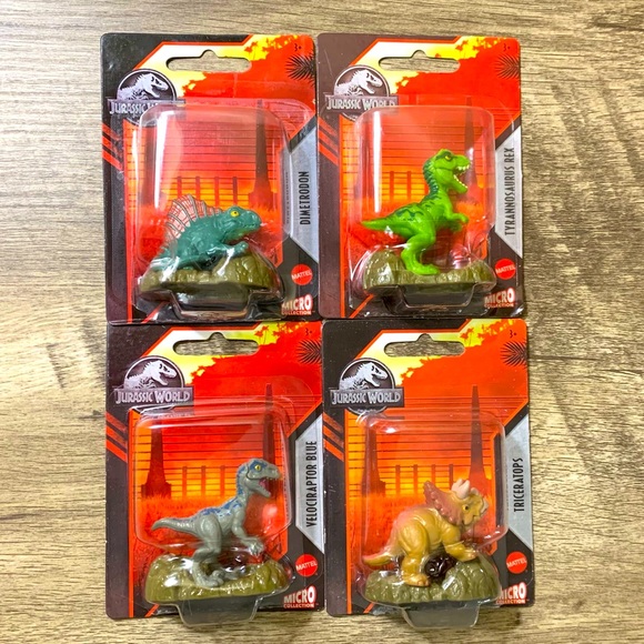 Mattel Other - 🦖🦕Jurassic World Mattel Micro Toy Collection🧬🌋